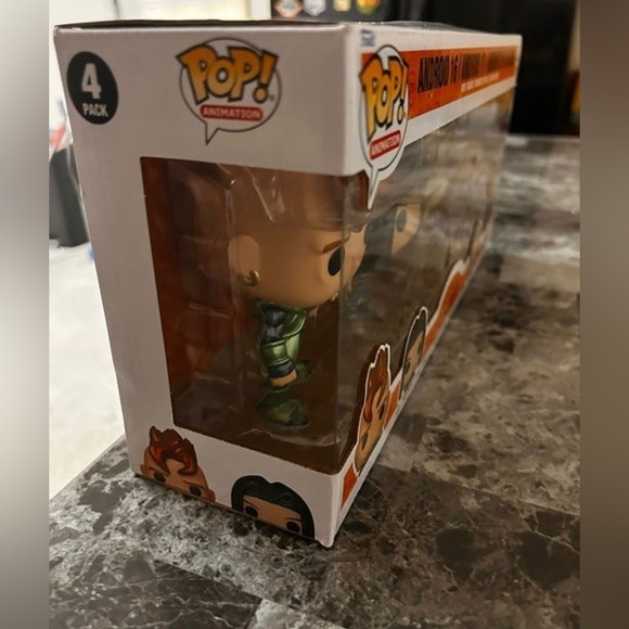 Funko pop! DBZ - Android 16 / 17 / 18 / Dr Gero (Metallic) *SE - Picture 2 of 7